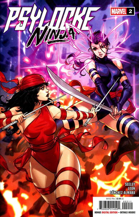 Psylocke: Ninja #2 Cover A Derrick Chew Regular cover