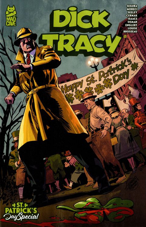Dick Tracy St. Patricks Day Special #1 Cover A Geraldo Borges Mark Englert Regular cover