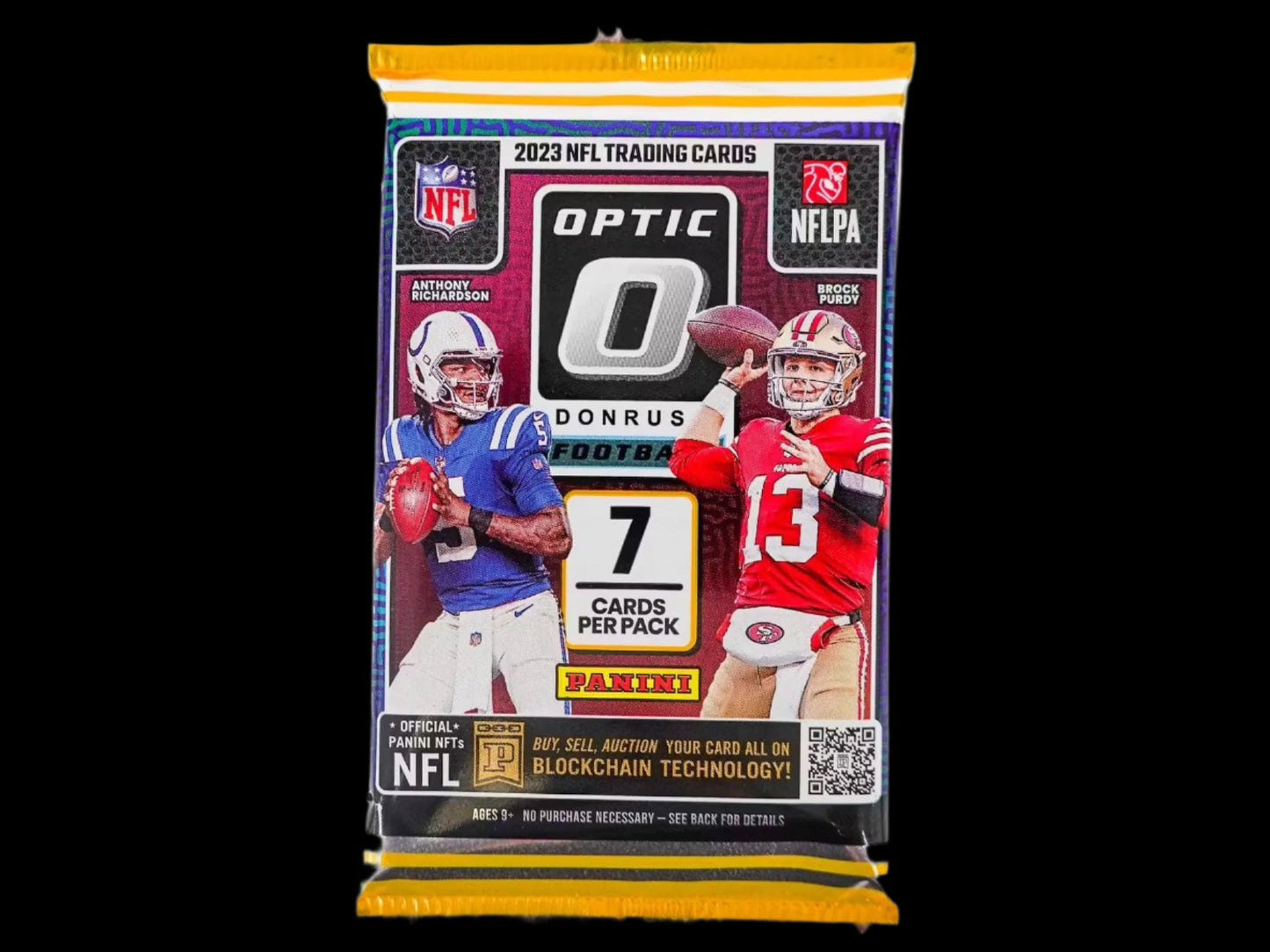 2023 Panini Donruss Optic Football Mega Box (Blue Hyper Parallels) - Prime 151 Collectibles