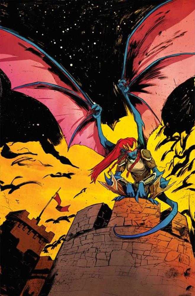 Gargoyles Demona #3 Cover H 1 in 10 David Cousens Full Art Variant