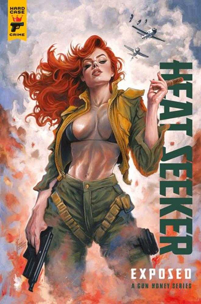 Heat Seeker Exposed A Gun Honey Series #1 (Of 4) Cover O Sdcc Exclusive Tehani Farr Foil Trade Variant (Mature) Limited To 500 Copies .