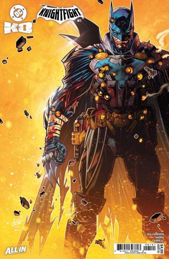 DC K.O. Knightfight #1 (Of 4) Cover B Jonboy Meyers Card Stock Variant - Prime 151 Collectibles