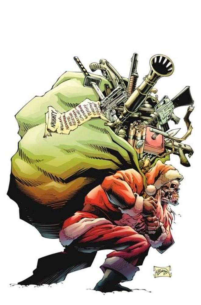 Terminator Santa Claus Is Coming To Town #1 (One Shot) Cover I 1 in 25 Will Robson Full Art Variant