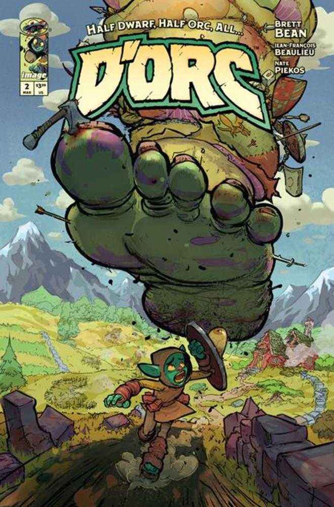 Dorc #2 Cover B Riley Rossmo Variant