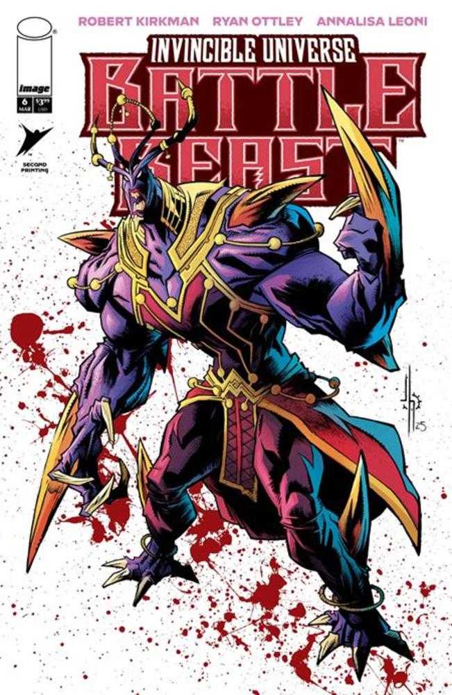 Invincible Universe Battle Beast #6 2nd Printing