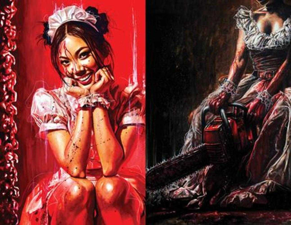 Maid Cafe #4 Cover D Naomi Griffin Holofoil Flip Variant