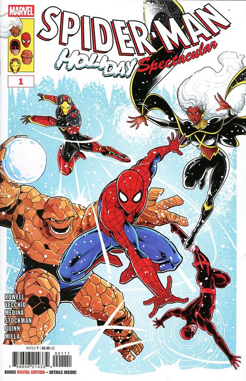 Spider-Man: Holiday Spectacular #1 Cover A Luciano Vecchio Regular cover