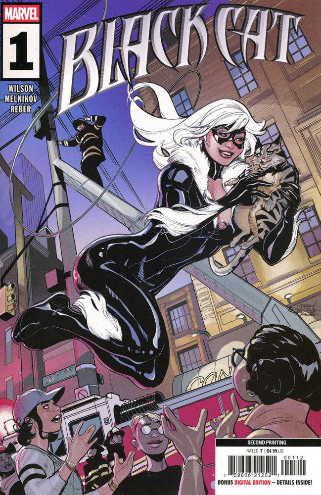 Black Cat, Vol. 3 #1 Cover T 2nd Printing Terry Dodson cover