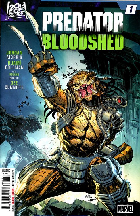 Predator: Bloodshed #1 Cover A Ken Lashley Regular cover