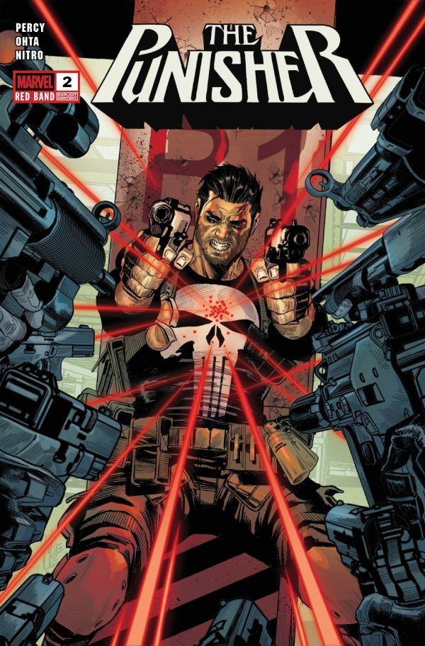 The Punisher: Red Band #2 Cover F 2nd Printing Marco Checchetto cover