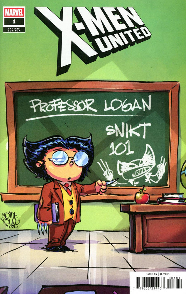 X-Men United #1 Cover H Skottie Young Variant cover