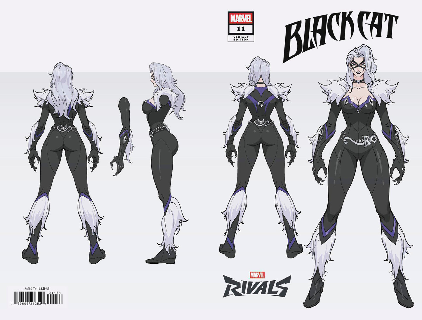 Black Cat #11 Netease Games Marvel Rivals Wraparound Variant