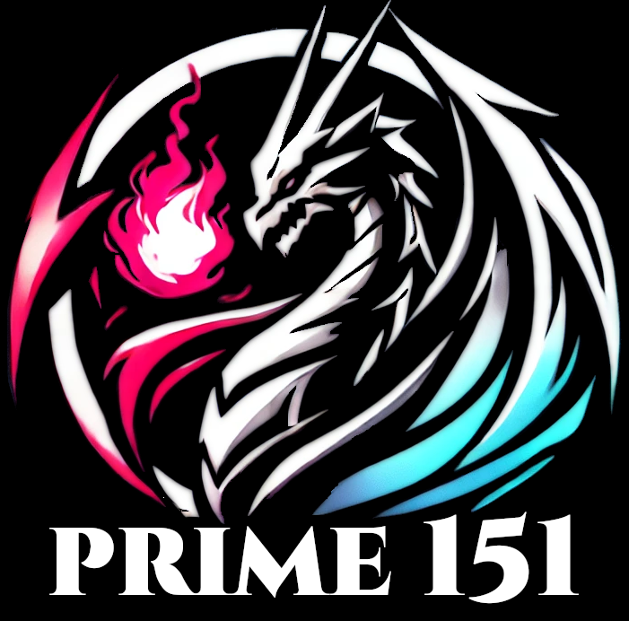 Prime 151 Collectibles dragon logo, product image coming soon
