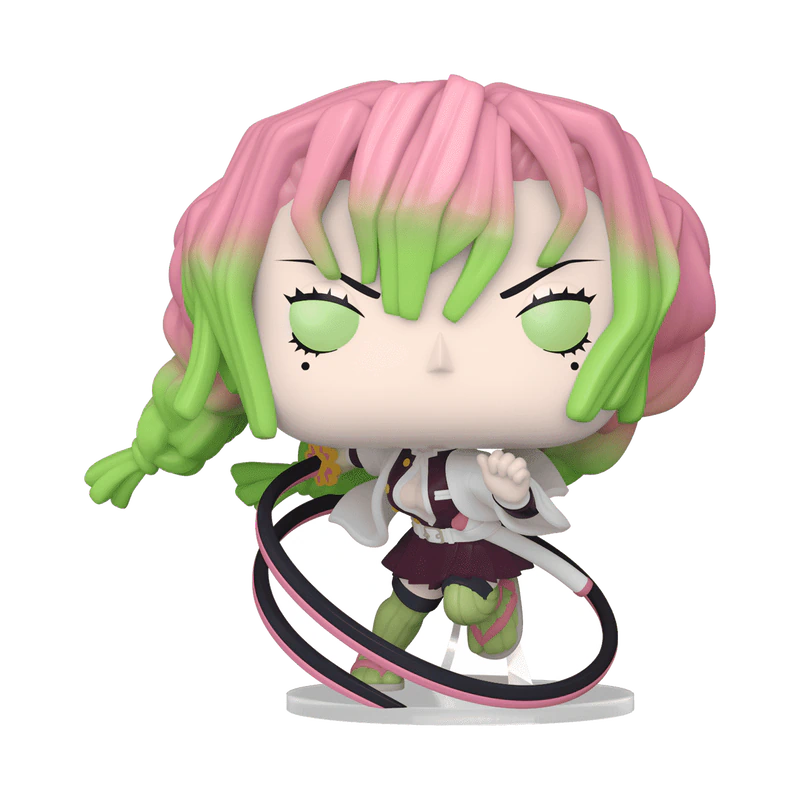 POP! Mitsuri Kanroji Attack Pose from Demon Slayer – Funko Vinyl Figure