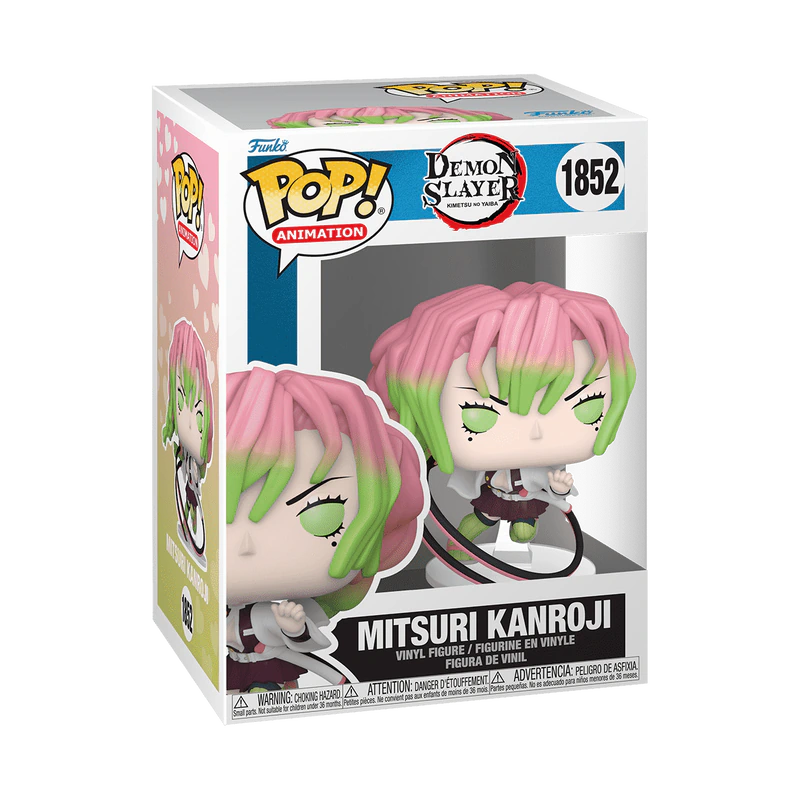 POP! Mitsuri Kanroji Attack Pose from Demon Slayer – Funko Vinyl Figure in Box