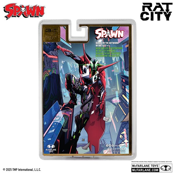 McFarlane Toys Spawn 30th Anniversary Deviant Rat City Red Platinum Chase Figure - Prime 151 Collectibles