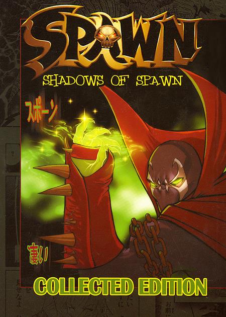 Spawn Manga: Shadows of Spawn trade paperback collecting issues #1-3, 600 pages of manga by Juzo Tokoro featuring Ken Kurosawa as a Hellspawn
