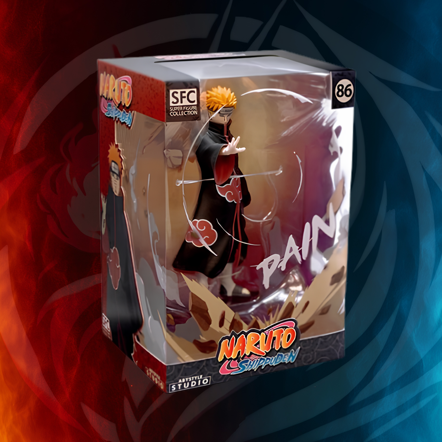 Naruto Shippuden Pain ABYstyle figurine on its display base