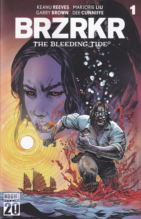BRZRKR: The Bleeding Tide #1 Cover A Garry Brown Regular cover