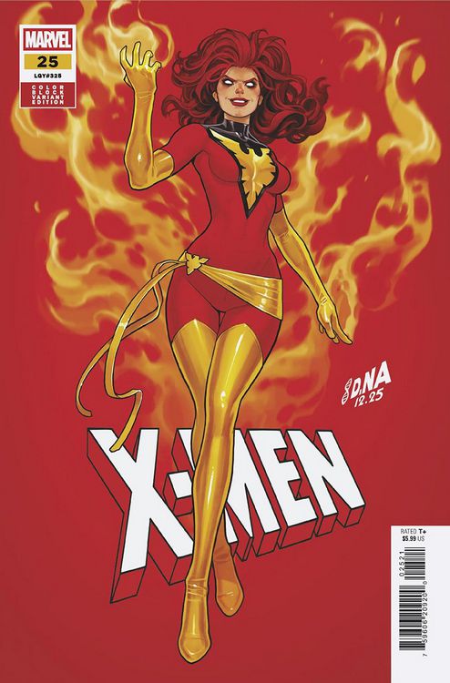 X-Men, Vol. 6 #25 Cover B David Nakayama Color Block Variant cover