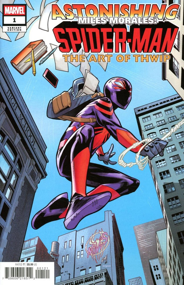 Astonishing Miles Morales: Spider-Man - The Art of Thwip #1 Cover B Paco Medina Variant cover