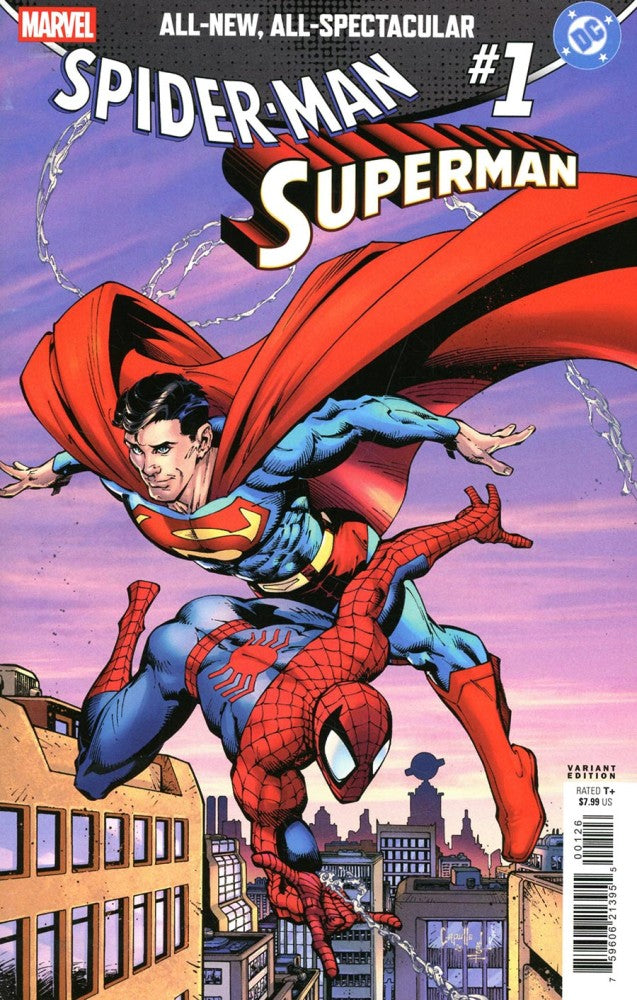 Marvel / DC: Spider-Man / Superman #1 Cover S Greg Capullo Variant cover