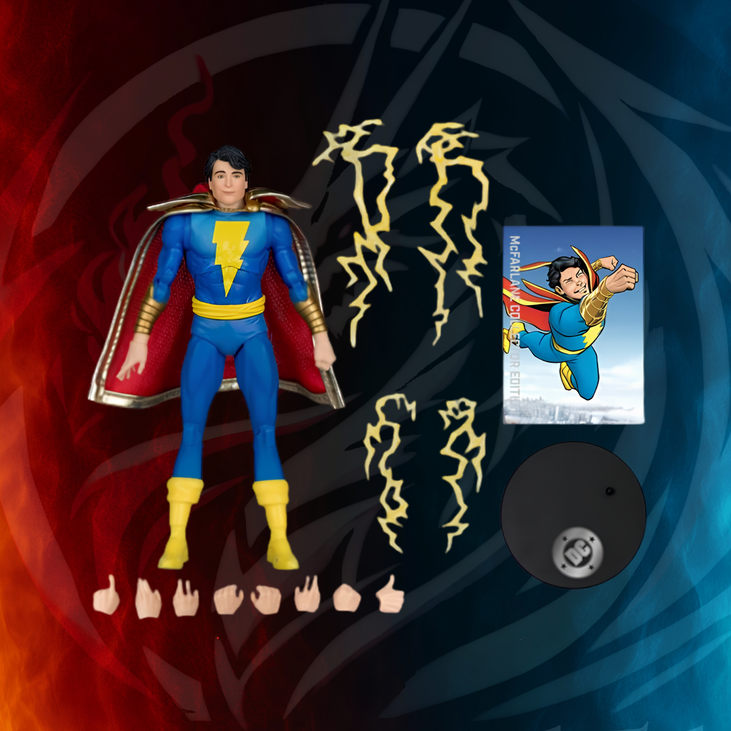 DC Multiverse McFarlane Collector Edition Wave 14 Shazam! (Freddy Freeman) #55 7-Inch Scale Action Figure