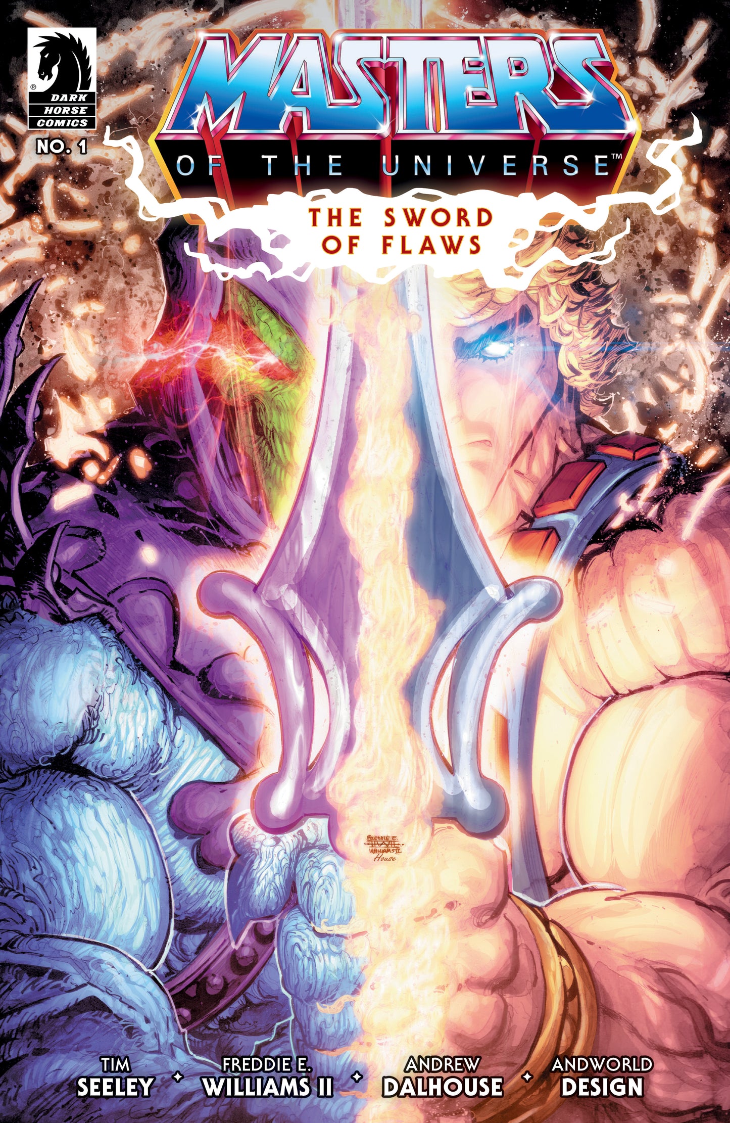 He-Man and the Masters of the Universe #1 – Sword of Flaws Part 1 Cover A by Freddie Williams II