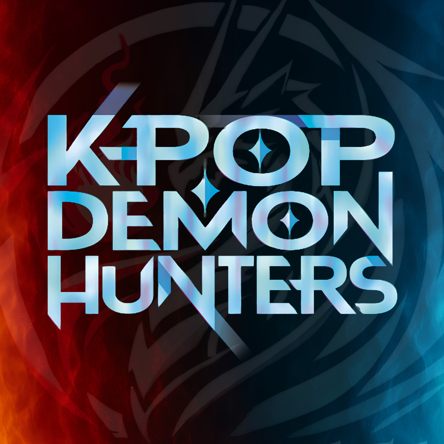 KPop Demon Hunters Kayou trading cards logo
