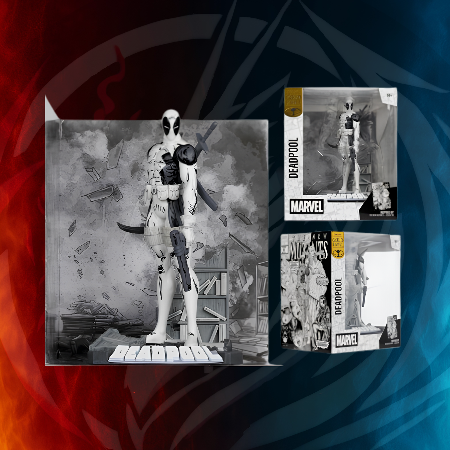 Marvel Select Deadpool X-Force figure with accessories