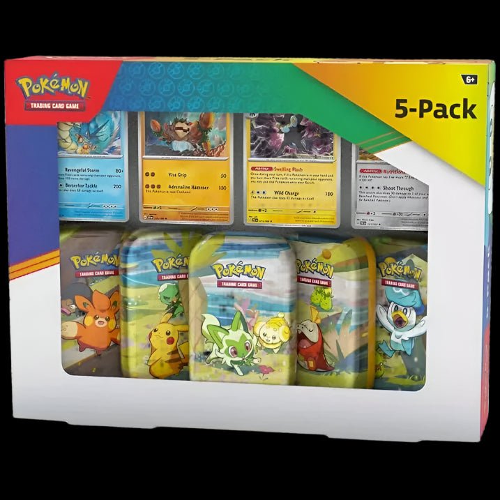 Paldea Friends Mini Tin 5 - Pack - Prime 151 Collectibles