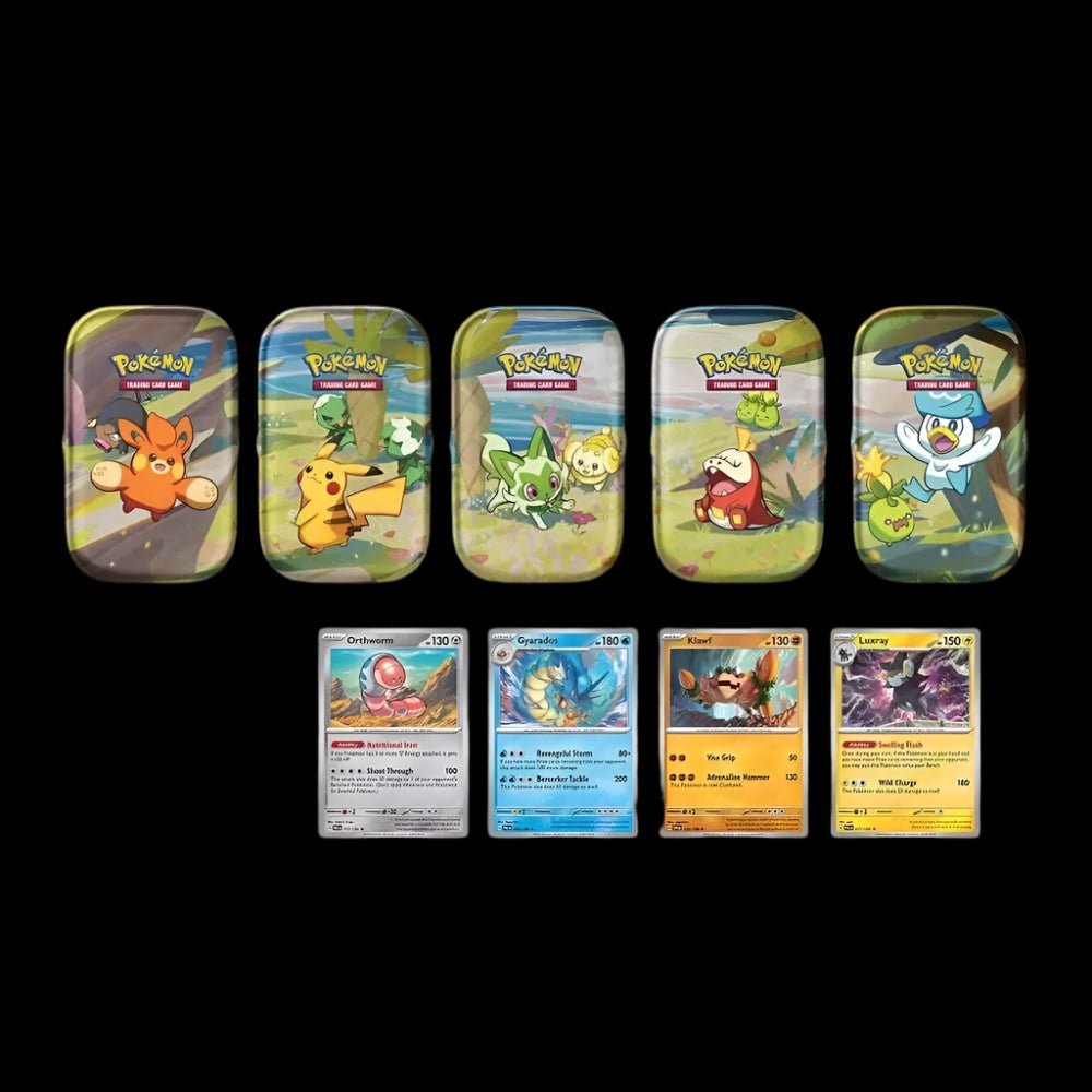 Paldea Friends Mini Tin 5 - Pack - Prime 151 Collectibles