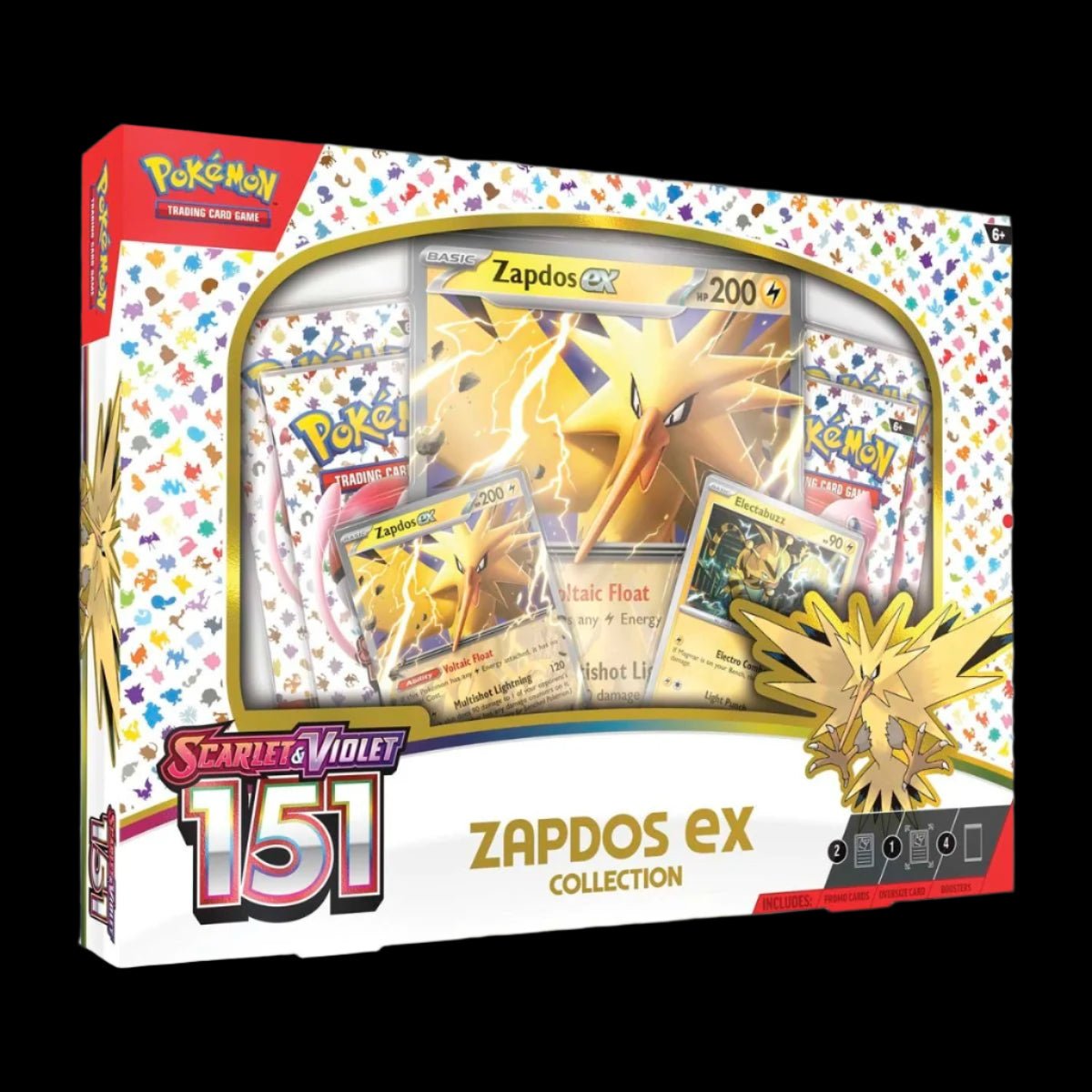 Scarlet & Violet - 151 Collection (Zapdos ex) - Prime 151 Collectibles