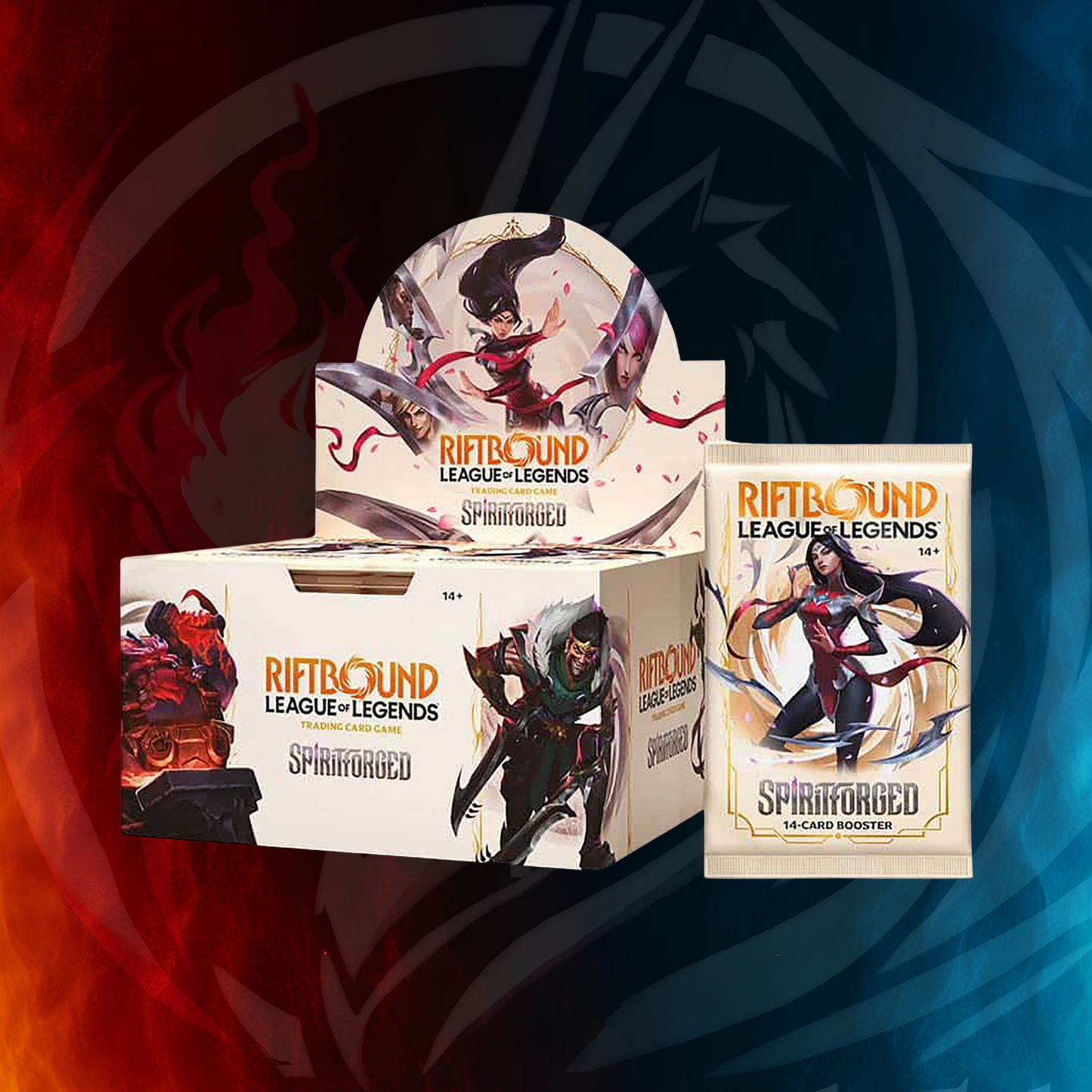 Riftbound: League of Legends TCG Spiritforged Booster Display (24 Packs)