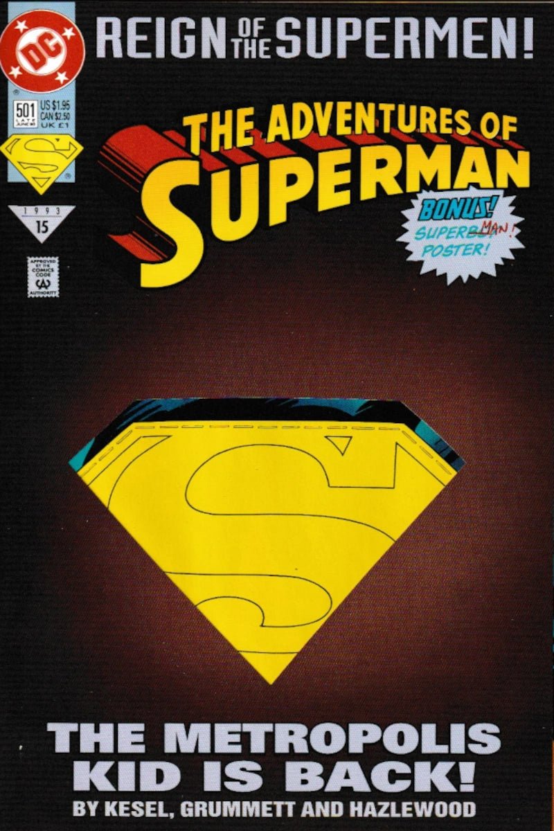 The Reign of the Supermen 501A (1993) – The Metropolis Kid Rises - Prime 151 Collectibles