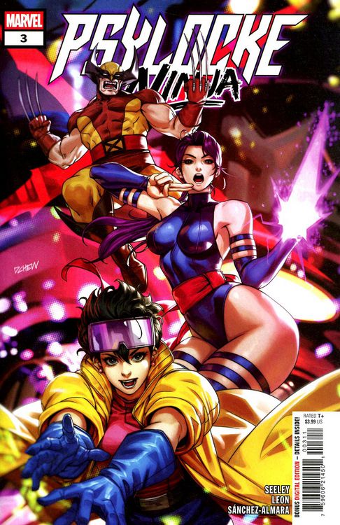 Psylocke: Ninja #3 Cover A Derrick Chew Regular cover