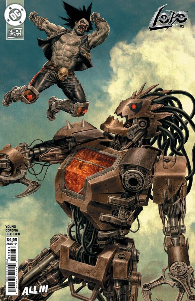Lobo, Vol. 4 #2 Cover B Lee Bermejo Variant cover
