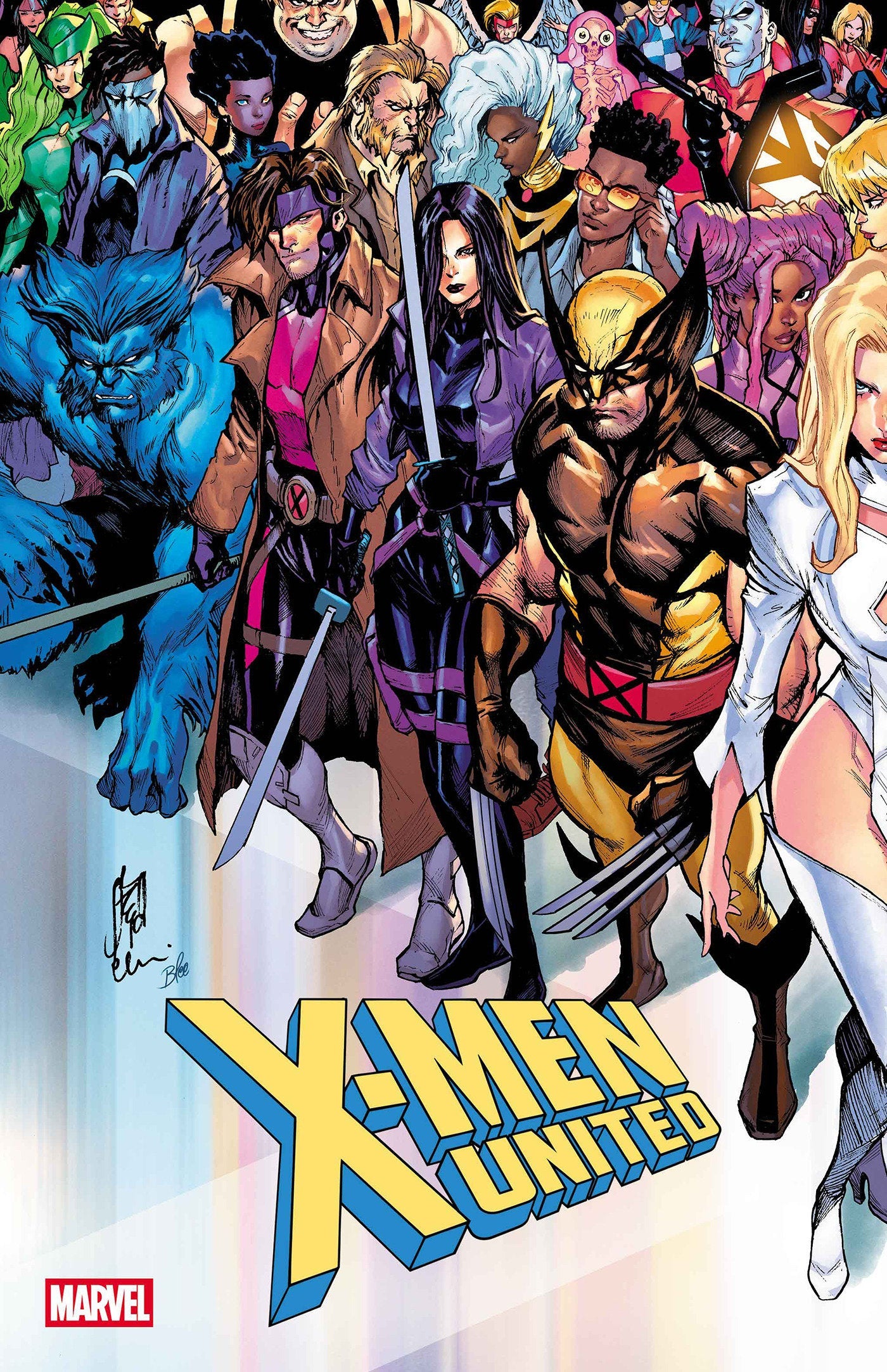 X-Men United #1 Cover B Stefano Caselli Connecting Variant cover
