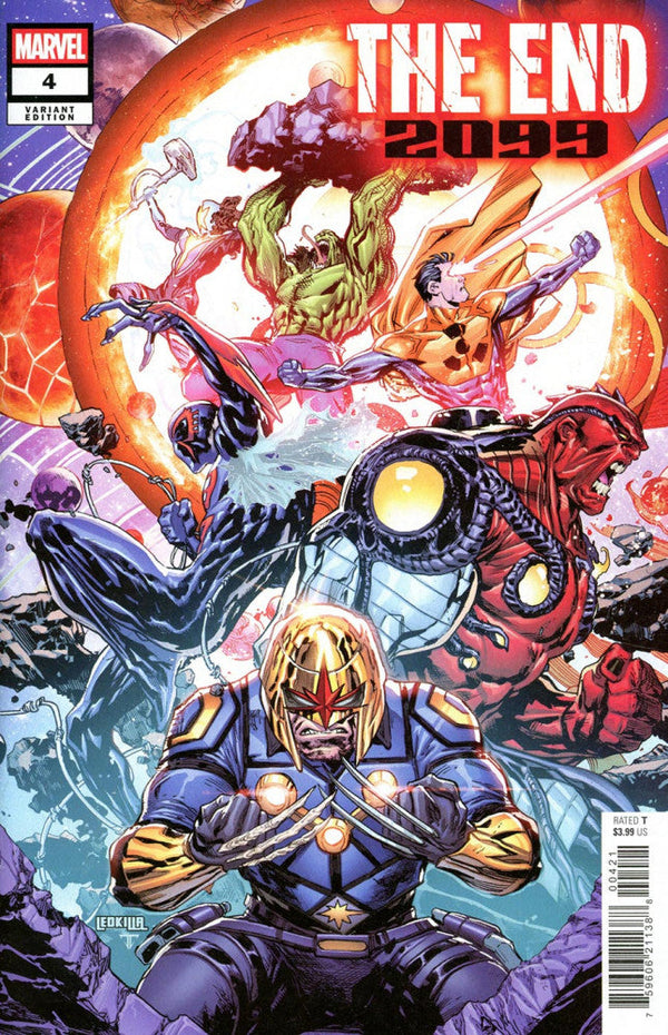 The End 2099 #4 Cover B Ken Lashley Variant cover