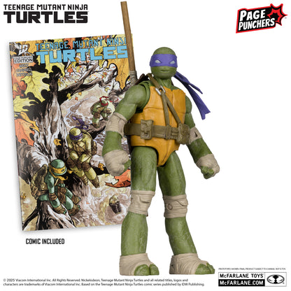 McFarlane TMNT Page Punchers Donatello 5-Inch Figure with Comic