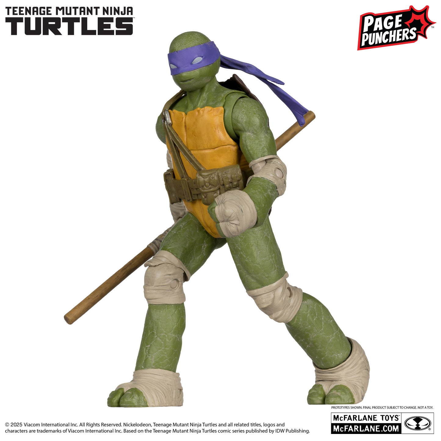 McFarlane TMNT Page Punchers Donatello 5-Inch Figure with Comic