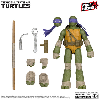 McFarlane TMNT Page Punchers Donatello 5-Inch Figure with Comic
