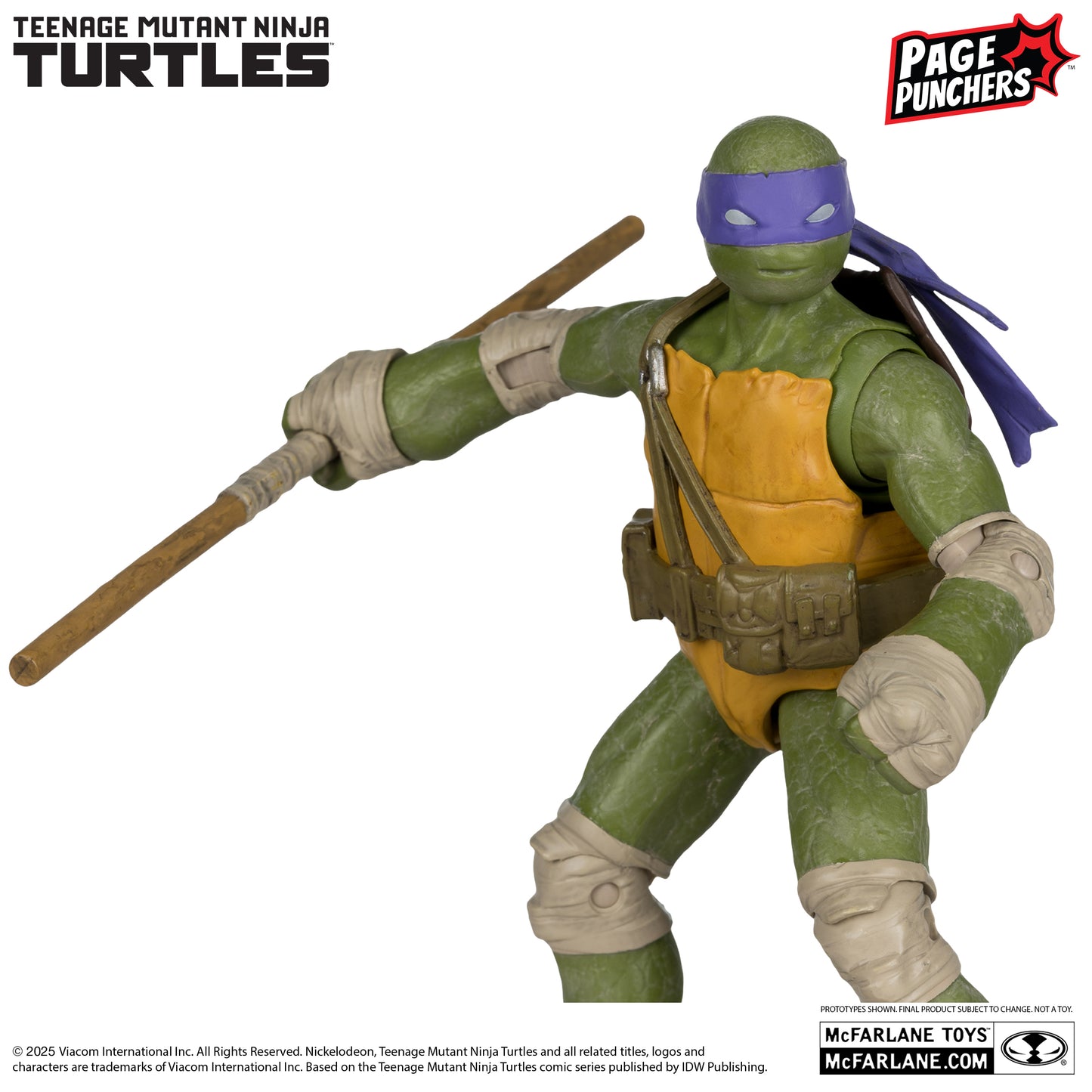 McFarlane TMNT Page Punchers Donatello 5-Inch Figure with Comic