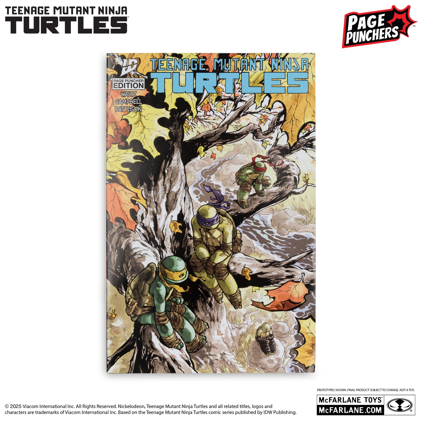 McFarlane TMNT Page Punchers Donatello 5-Inch Figure with Comic