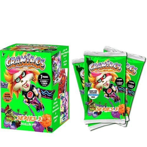 Craniacs Series 3 Blaster Box Display (7 Blaster Boxes) sealed wholesale display