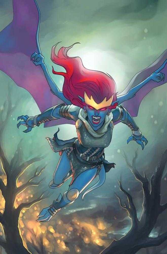 Gargoyles Demona #3 Cover E Meghan Hetrick Metal Full Art Variant