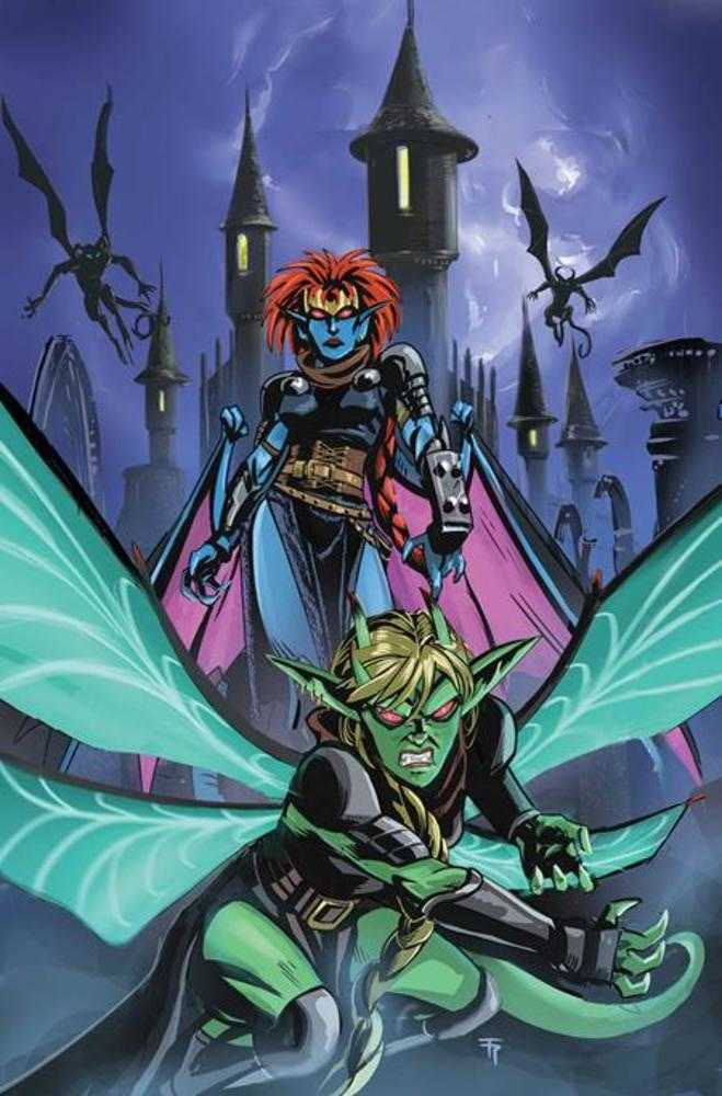 Gargoyles Demona #3 Cover I Inc 1:15 Frank Paur Full Art Variant
