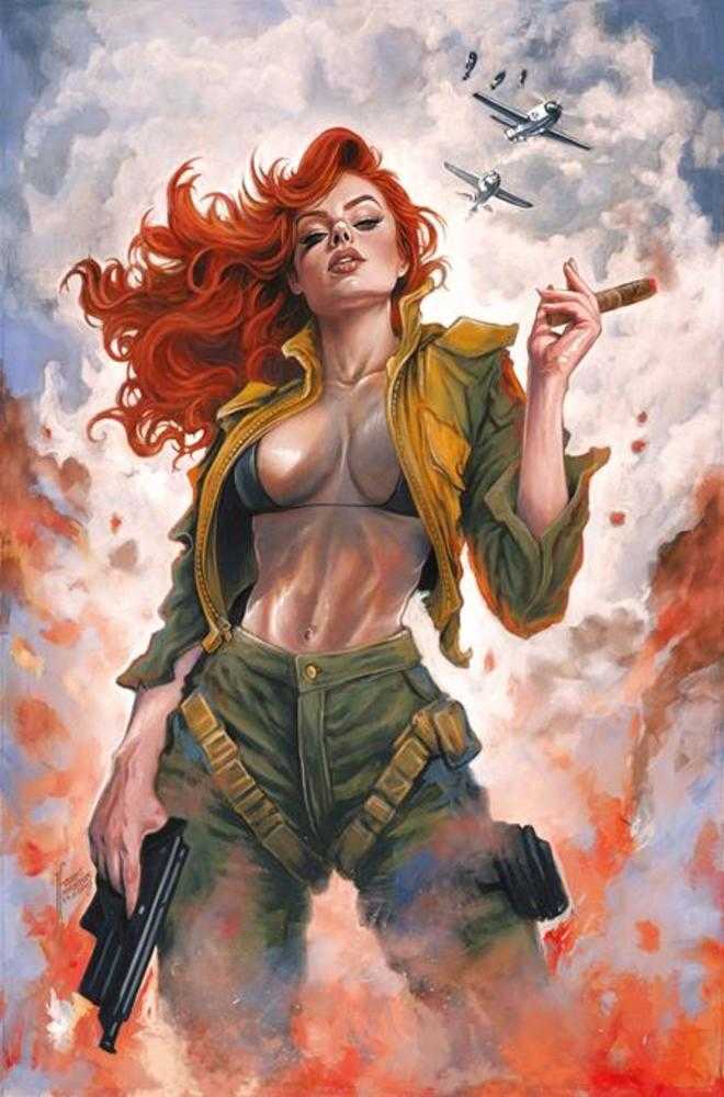 Heat Seeker Exposed A Gun Honey Series #1 (Of 4) Cover N Sdcc Exclusive Tehani Farr Full Art Variant (Mature) Limited To 600 Copies