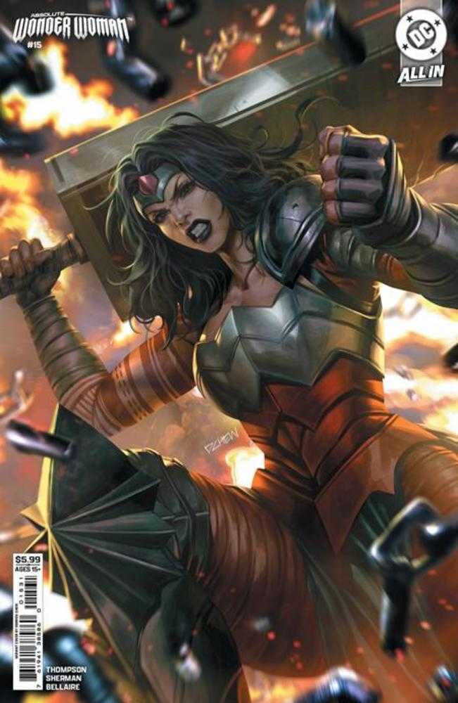 Absolute Wonder Woman #15 Cover B Derrick Chew Card Stock Variant - Prime 151 Collectibles