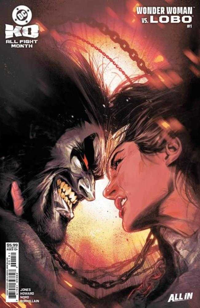 DC K.O. Wonder Woman vs Lobo #1 (One Shot) Cover C Joelle Jones Card Stock Variant - Prime 151 Collectibles